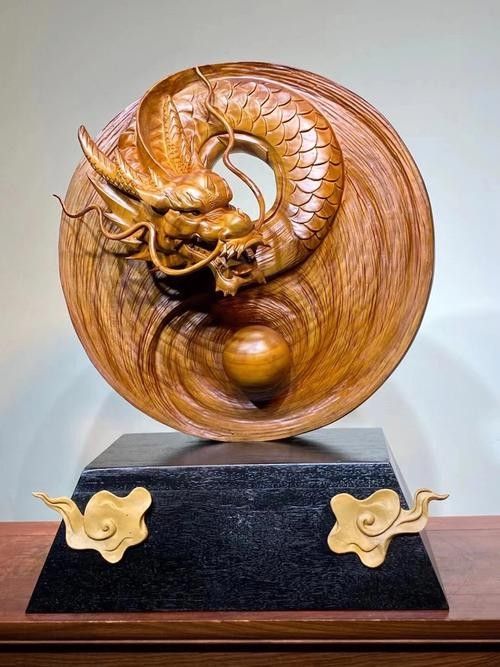 哪里可以找到更多木雕龍魚圖片