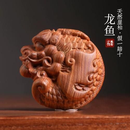 哪里可以找到更多木雕龍魚圖片