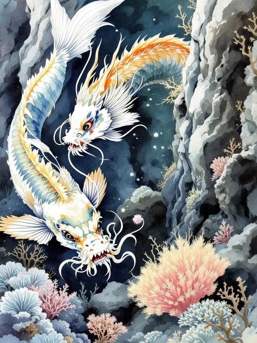 龍魚高清壁紙推薦（水族箱龍魚高清壁紙推薦）