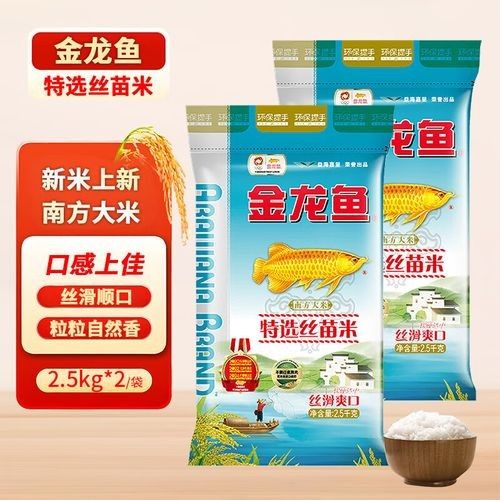 金龍魚特選絲苗米有哪些規格