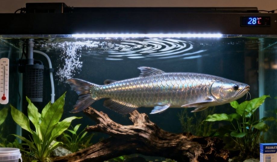 金龍魚和巨骨舌魚哪個更難飼養？（巨骨舌魚和龍魚的區別）