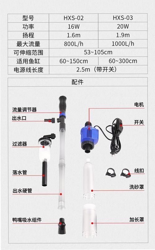 給我推薦一些電動魚缸清潔器（電動魚缸清潔器哪個好）