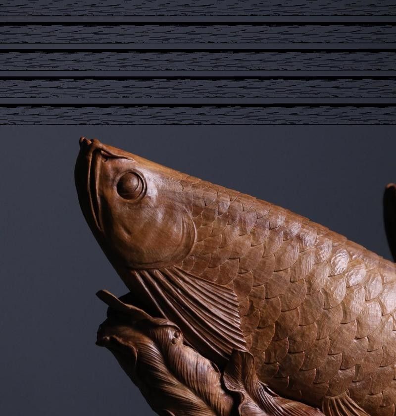 大號的紅木金龍魚擺件有哪些款式（大號紅木金龍魚擺件排行榜京東聽,哪款適合放在玄關）