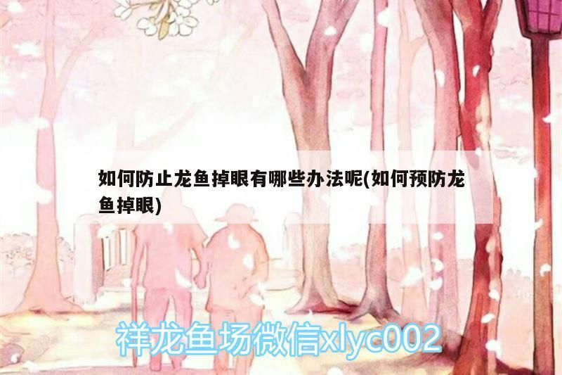 如何防止龍魚掉眼有哪些辦法呢(如何預防龍魚掉眼)（如何防止龍魚掉眼）