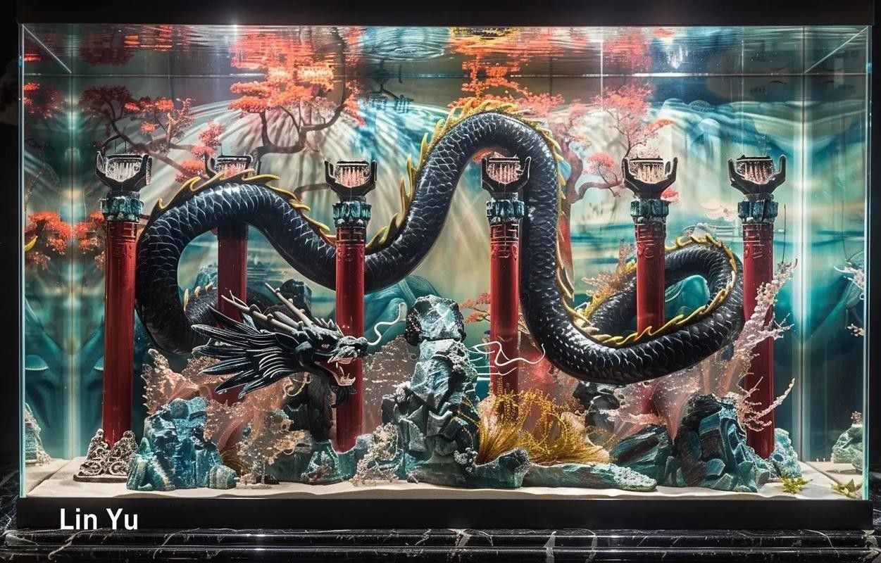 給我一些東海龍宮御龍魚缸的圖片