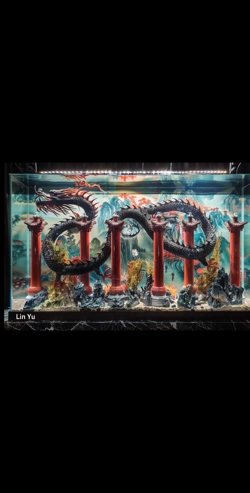 給我一些東海龍宮御龍魚缸的圖片