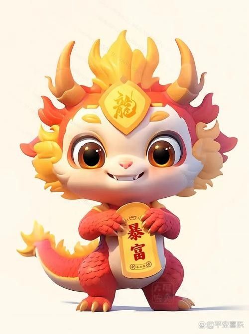 推薦一些免費的招財龍圖片