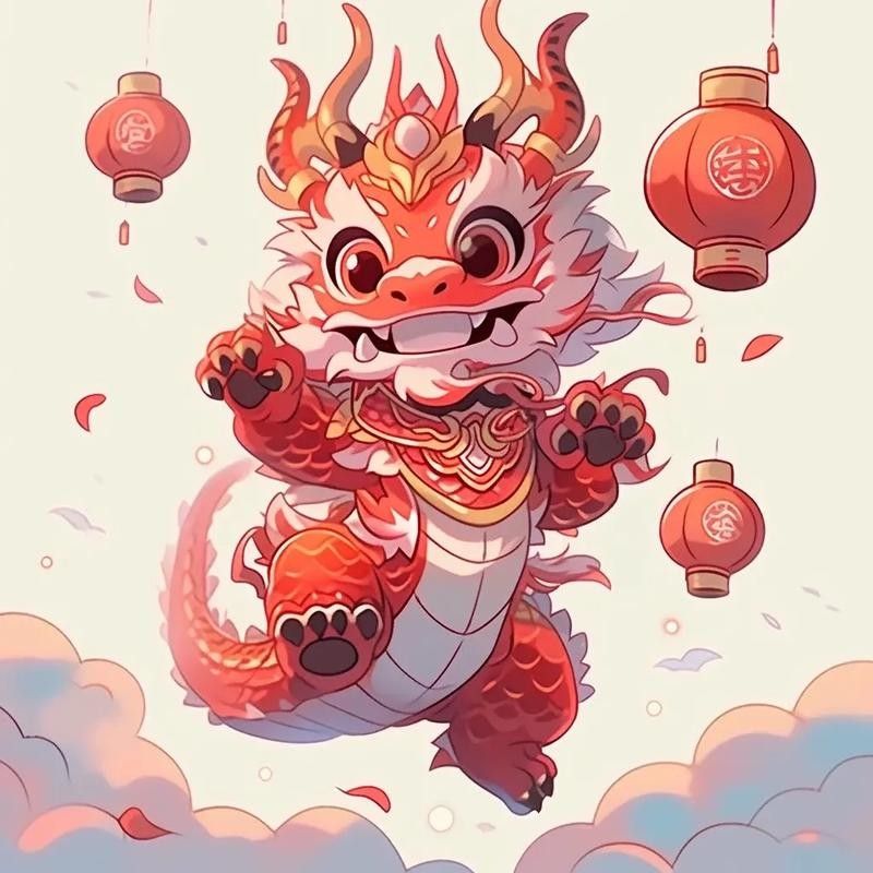 推薦一些免費的招財龍圖片