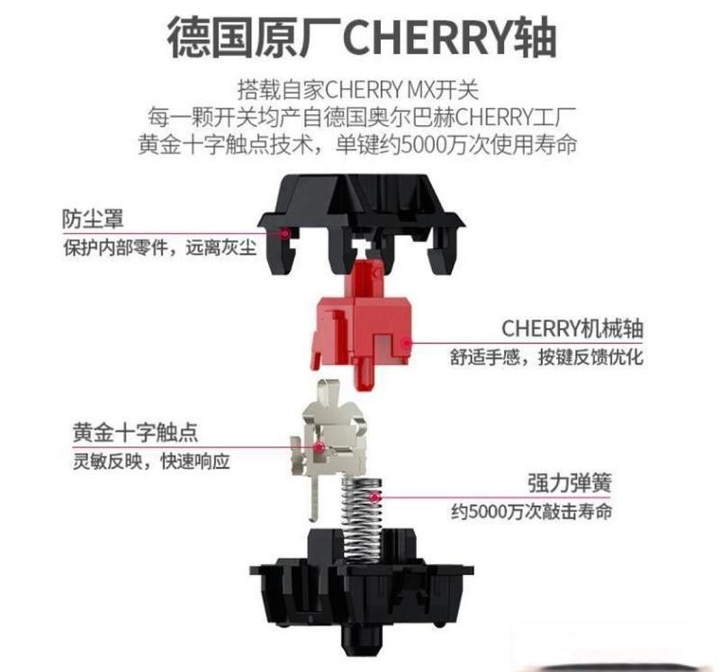 紅龍M68 Pro的PBT鍵帽壽命有多長