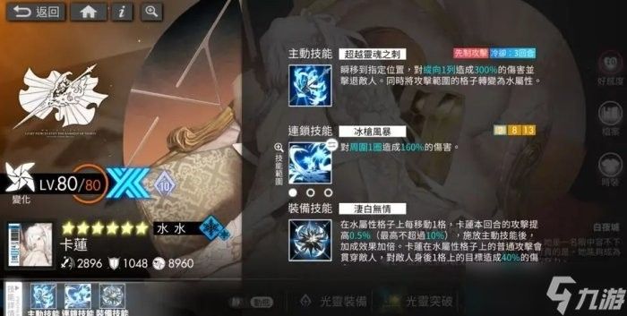 請詳細說說水靈光的角色定位（《大旗英雄傳》水靈光的角色定位）