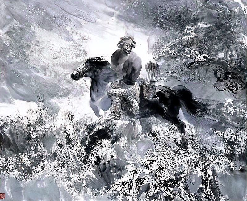 郭孔豐有哪些代表作品？（孔子畫派代表畫家——郭孔豐）