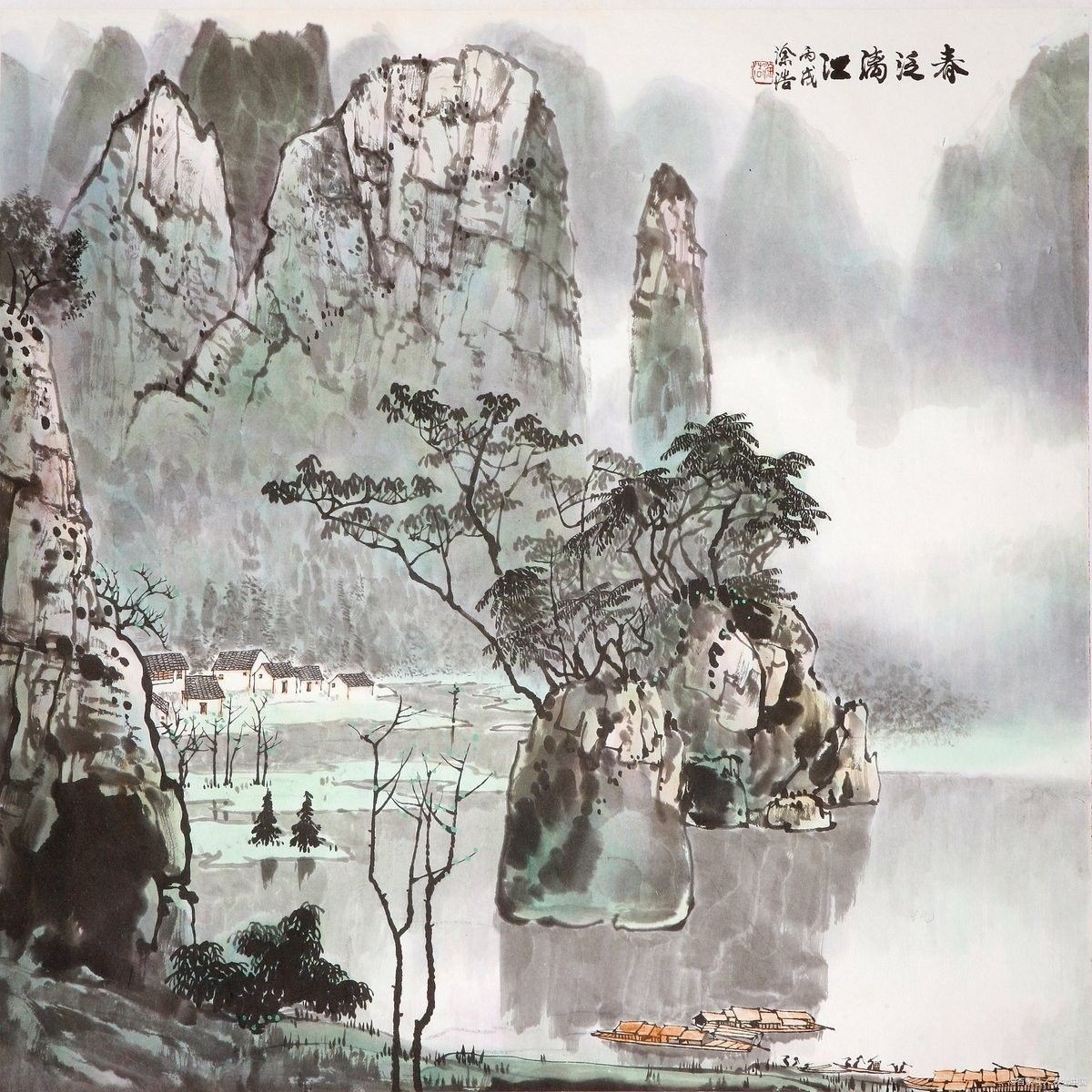 潘龍生金龍魚畫作的市場趨勢