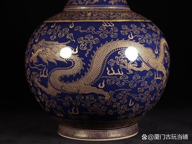 如何鑒定藍底金龍紋瓷器的真?zhèn)危ㄋ{底金龍紋瓷器的真?zhèn)舞b定）