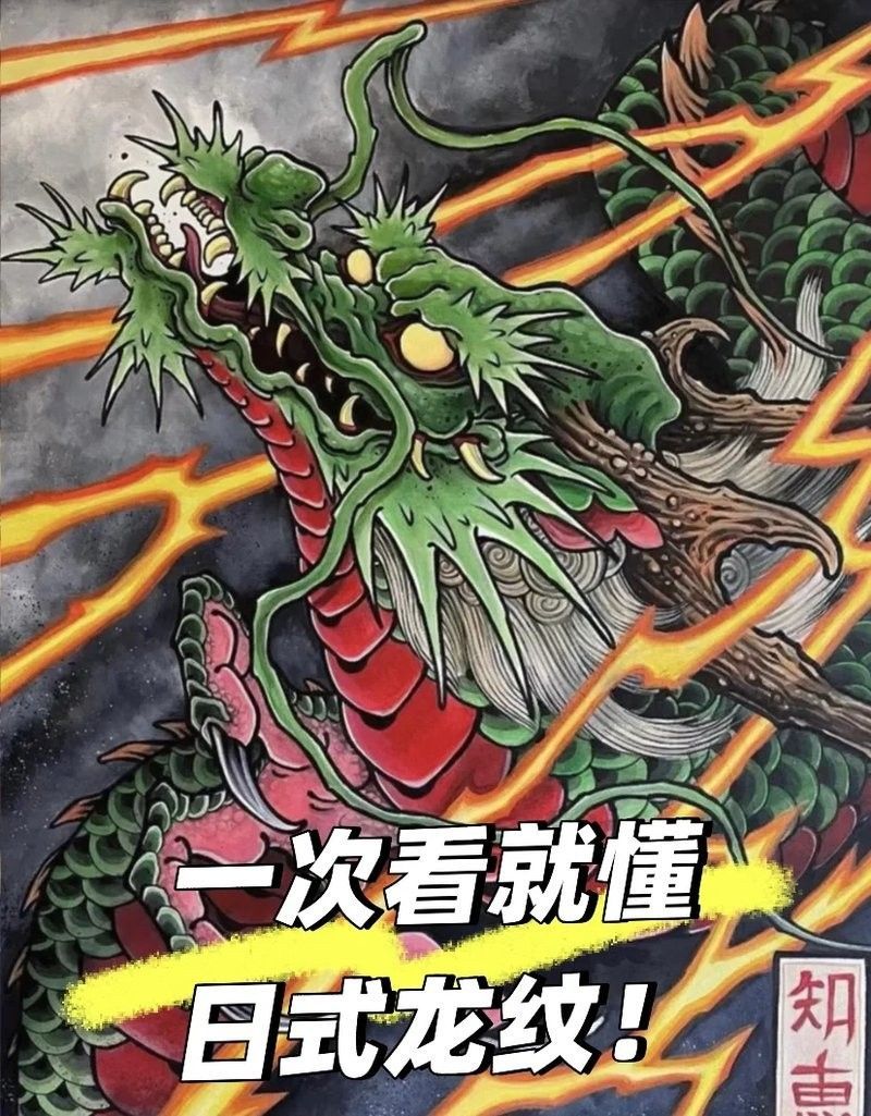日本瓷器中還有哪些龍紋樣式