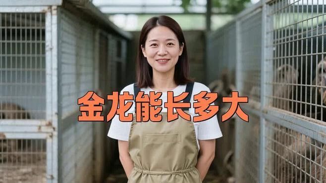 80缸中飼養的金龍魚能長多大？（80缸中飼養的金龍魚能長多大）