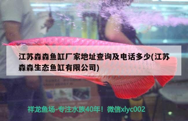 江蘇森森魚缸廠家地址查詢及電話多少(江蘇森森生態(tài)魚缸有限公司)（江蘇森森生態(tài)魚缸廠家地址查詢及電話多少）