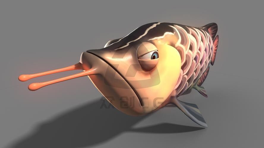 金龍魚圖片頭像（簡潔風格的金龍魚圖片頭像設計有哪些金龍魚卡通形象設計）