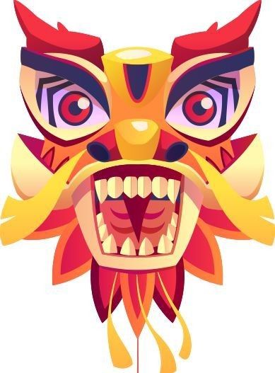 紅龍與金龍在國潮設計中的應用（國潮設計中紅龍與金龍元素的運用時）