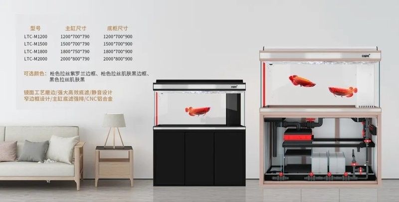 彩蝶魚缸有哪些型號（常見的彩蝶魚缸型號）