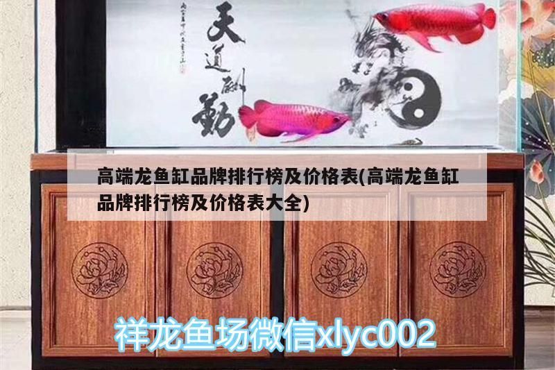 高端龍魚缸品牌排行榜及價格表(高端龍魚缸品牌排行榜及價格表大全)（養(yǎng)龍魚什么牌子的魚缸好）