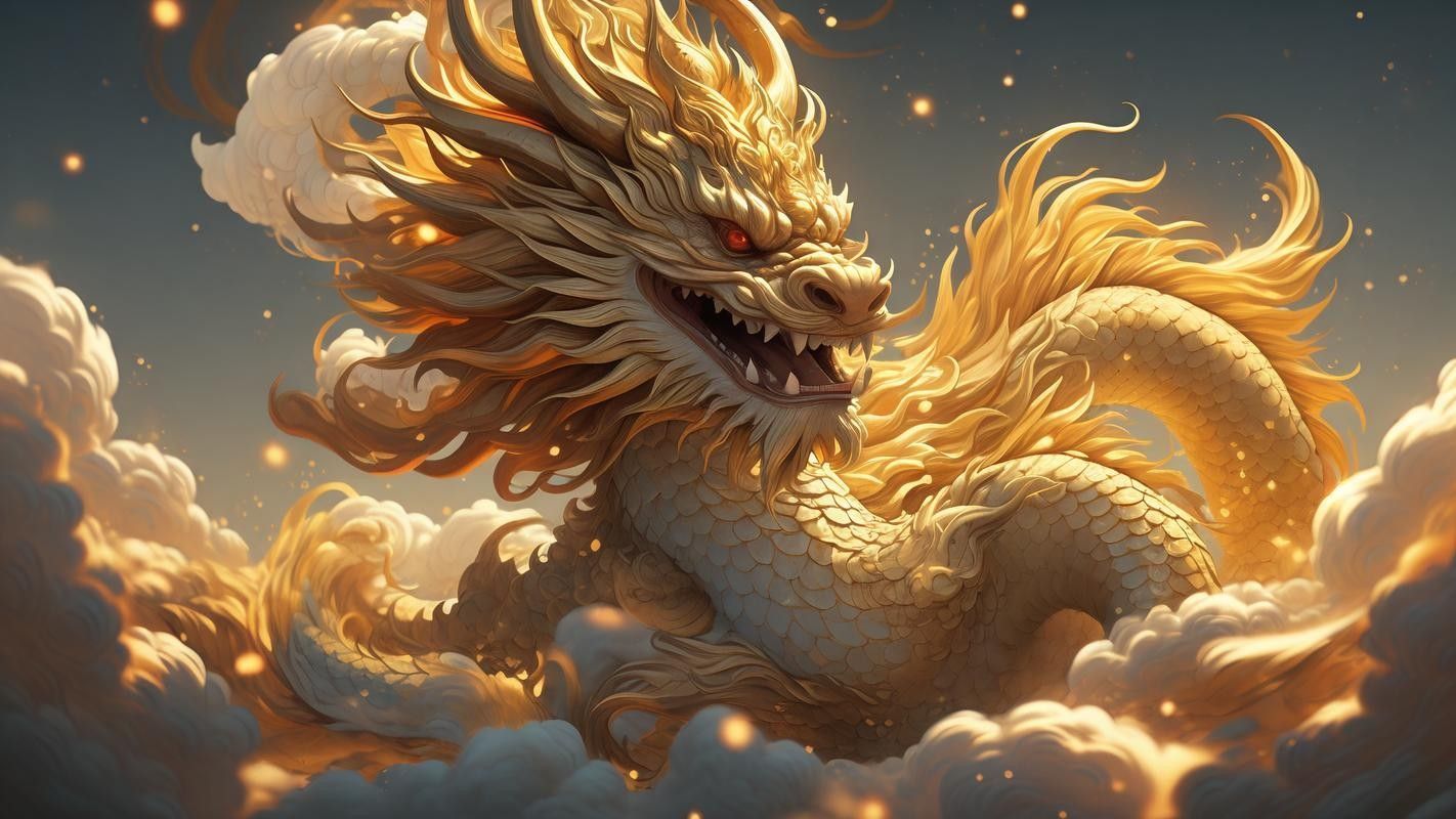 給我推薦一些吉祥龍設計作品