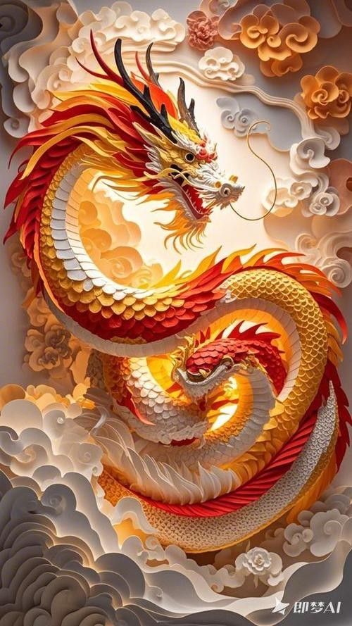 給我推薦一些吉祥龍設計作品