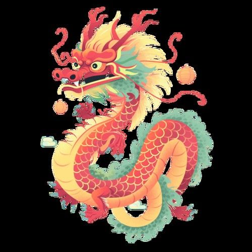 給我推薦一些吉祥龍設計作品