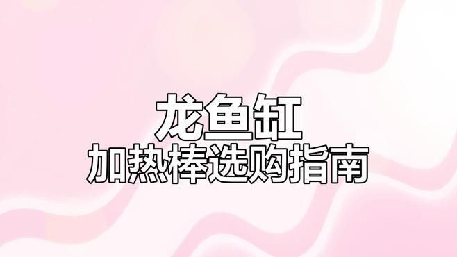 如何選擇適合龍魚的加熱棒功率（如何選擇適合的龍魚的加熱棒功率）