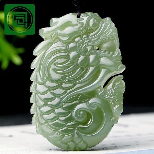 和田玉金龍魚有哪些知名品牌（新疆和田玉金龍魚玉吊墜）