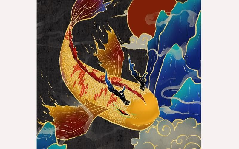 給我一些金龍魚高清壁紙（金龍魚高清壁紙）