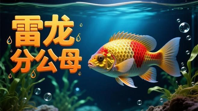 如何區分七彩雷龍魚的雌雄？