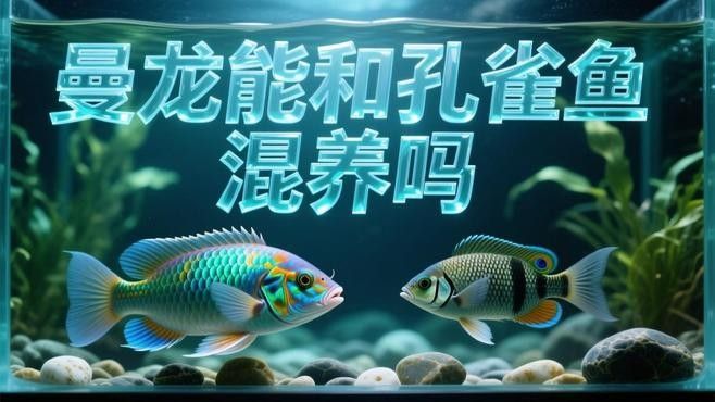 孔雀魚和曼龍魚混養的成功率有多高（孔雀魚和曼龍魚混養成功率低于15率低于15%）