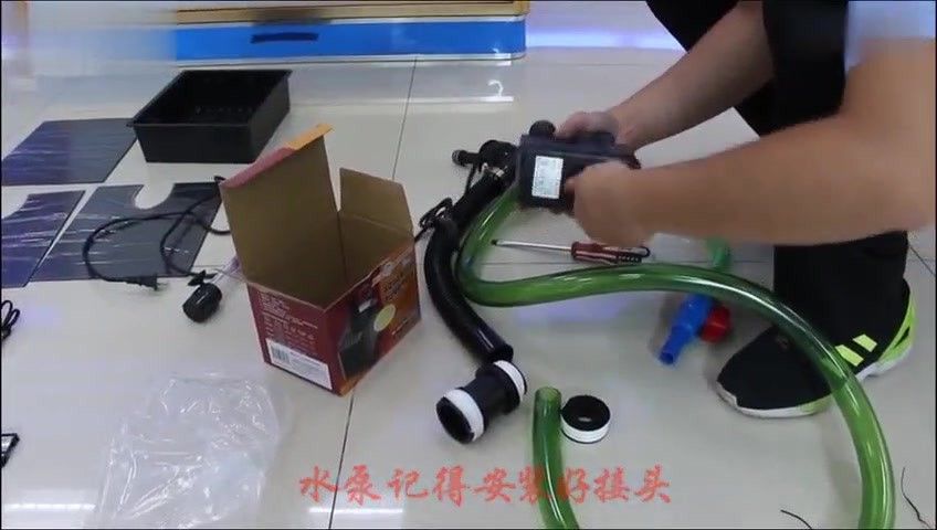 如何自己安裝龍魚缸？（老農(nóng)談三農(nóng)下過濾魚缸安裝教程）