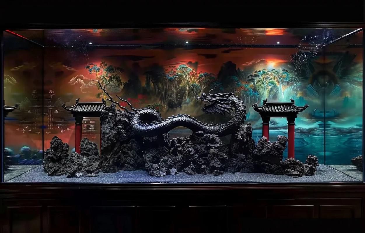 龍魚缸燈光擺放位置圖解（——龍魚燈光擺放位置圖解）