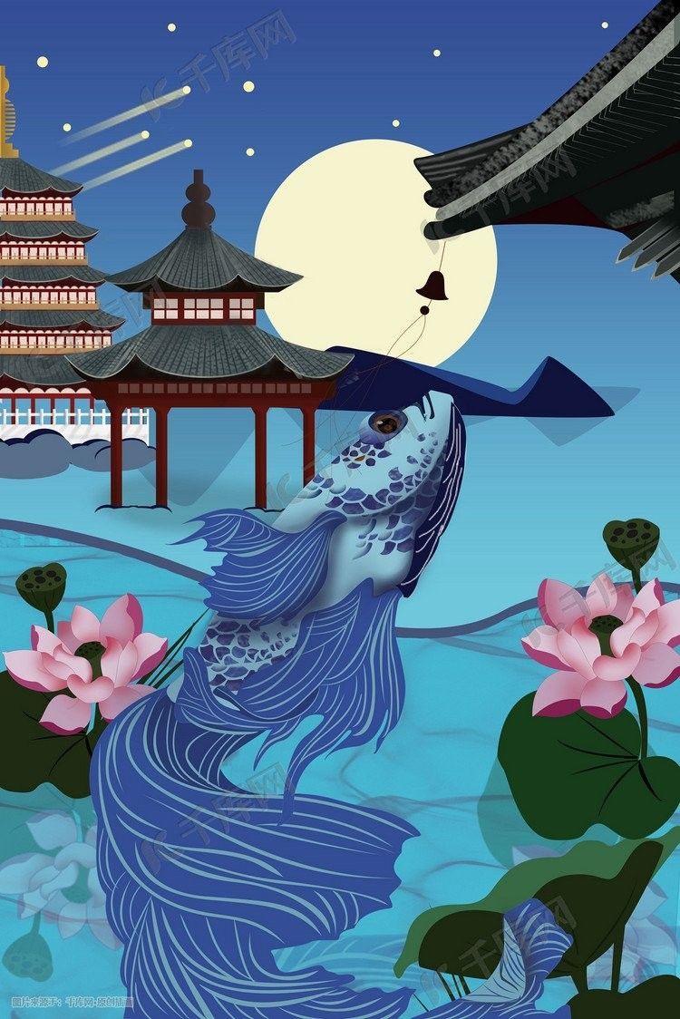 哪里可以找到中國風(fēng)龍魚插畫（中國風(fēng)龍魚插畫可以通過以下幾種途徑獲取更多定制化資源）