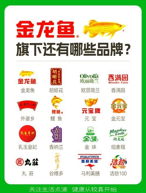 金龍魚都有什么牌（金龍魚品牌有哪些產(chǎn)品）