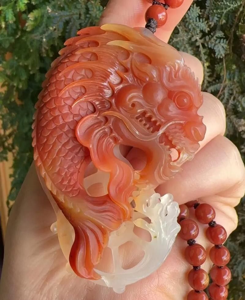 玉雕龍魚圖片（玉雕龍魚圖片欣賞）
