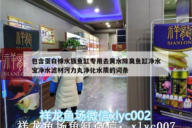 包含蛋白棉水族魚缸專用去黃水除臭魚缸凈水寶凈水濾材污力丸凈化水質的詞條（蛋白棉水族魚缸專用去黃水除臭）