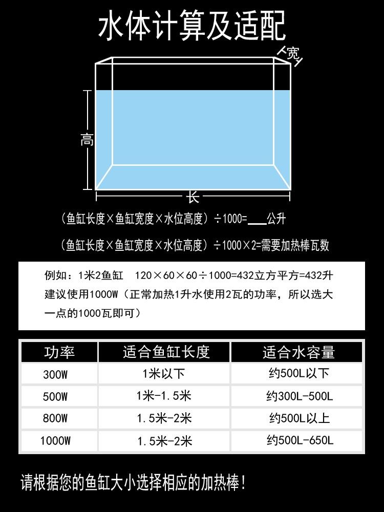 龍魚缸加熱棒自動(dòng)恒溫防爆加熱器水族箱ptc加溫棒500W加溫器1000W(水族箱加熱棒) 觀賞魚百科 第22張 龍魚缸加熱棒自動(dòng)恒溫防爆加熱器水族箱ptc加溫棒500W加溫器1000W(水族箱加熱棒) 龍魚缸加熱棒自動(dòng)恒溫防爆加熱器水族箱ptc加溫棒500W加溫器1000W(水族箱加熱棒) 觀賞魚百科 第22張