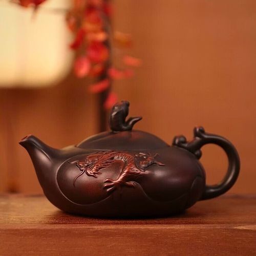 魚化龍紫砂壺價格多少