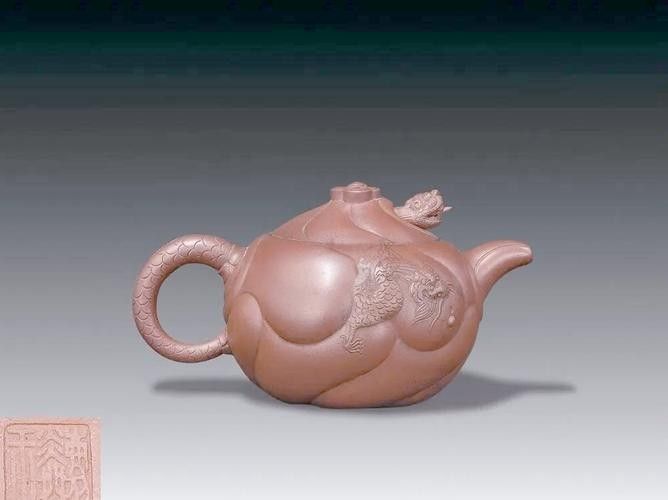 魚化龍紫砂壺價格多少