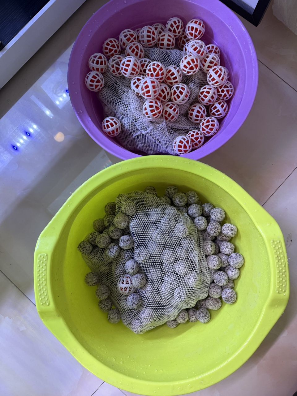 定期清洗濾材