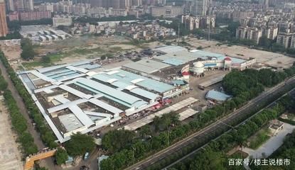 芳村花鳥魚蟲市場新址規劃圖：廣州芳村花鳥魚蟲市場新址規劃