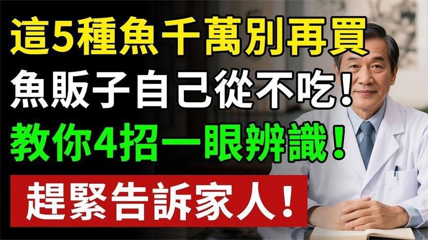 如何判斷一條魚是否安全食用？