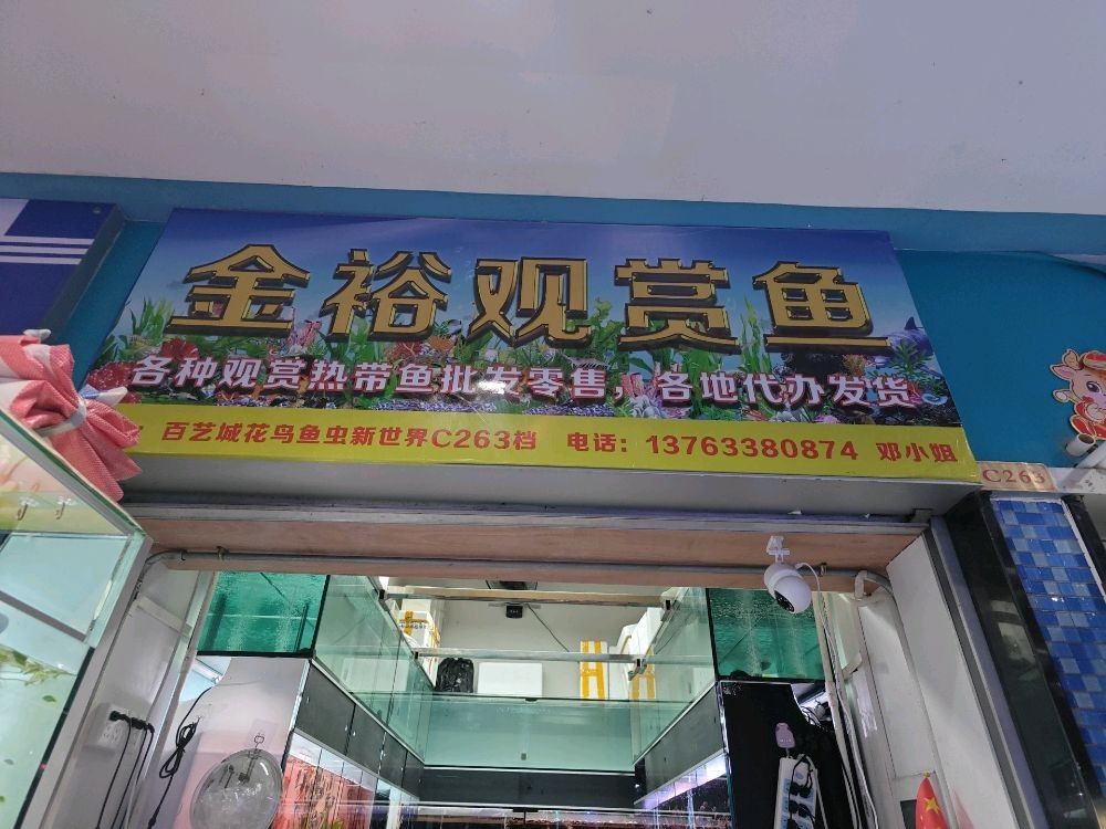 廣州最大觀賞魚市場(chǎng)