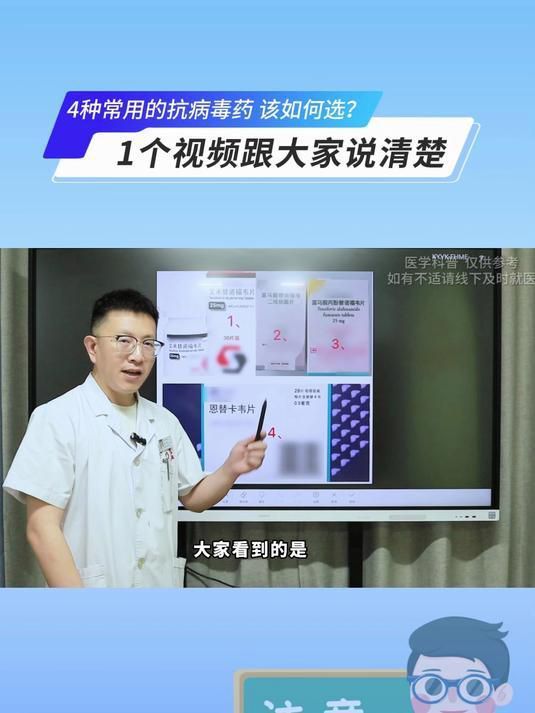 如何選擇合適的抗病毒藥物？