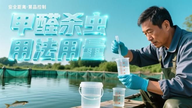 甲醛治魚病的最佳方法，水產(chǎn)養(yǎng)殖中常用的廣譜殺蟲劑，如何使用甲醛治療魚病