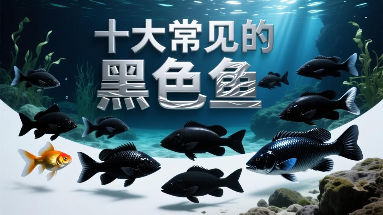 十大常見黑色魚排名威海藝界領航姐黑色觀賞魚排名，十大常見的黑色魚類