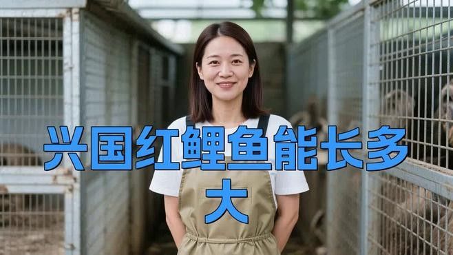 鯉魚一年能長多大？，興國紅鯉魚的生長速度