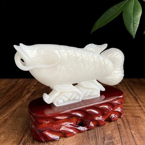 阿富汗白玉石金龍魚擺件性價比高的阿富汗白玉石金龍魚擺件推薦，京東阿富汗白玉石金龍魚擺件